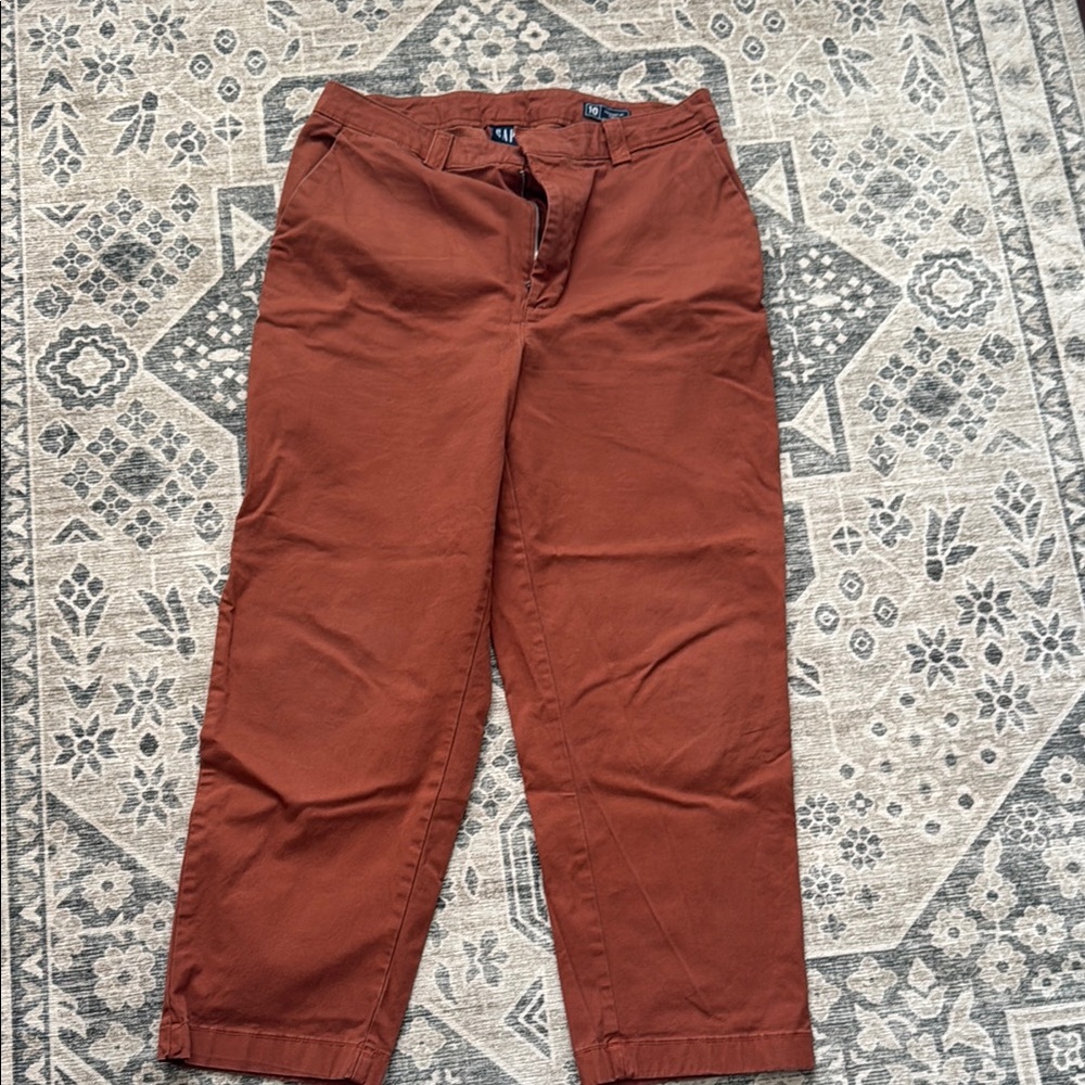 Women’s Rust Colored Khaki Pants